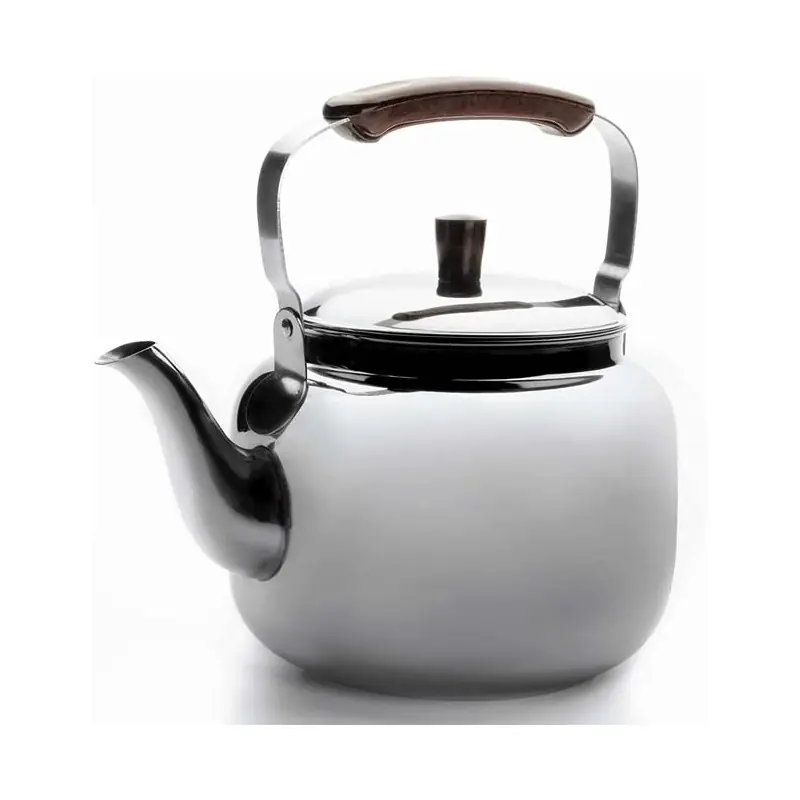Cafetera Pava inox con asa abatible Lacor - 2 Litros. No Te Lo Pierdas