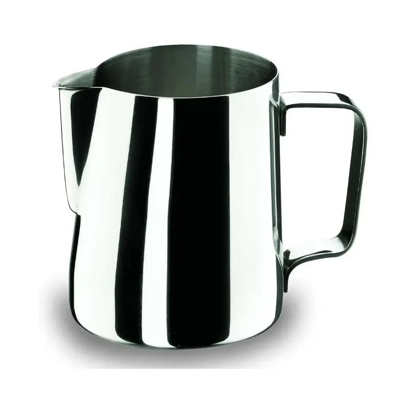 Lechera Classic, acero INOX, Plateado - Capacidad 2 Litros. Artesanal
