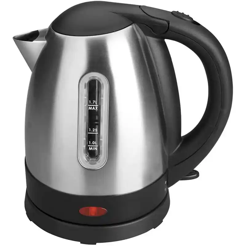 Hervidor Agua eléctrico Lacor en acero inoxidable -1,7 Litros, 2400 W Última Versión