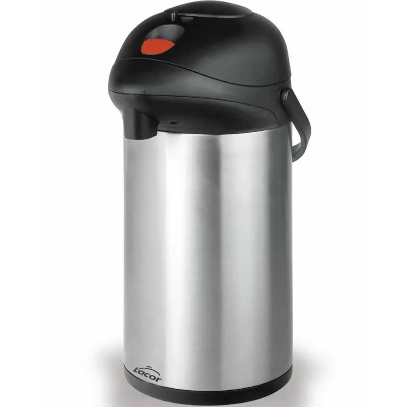 Garantía Incluida Termo para bebidas calientes o frias 24h - Capacidad 4 L Airpot Lacor