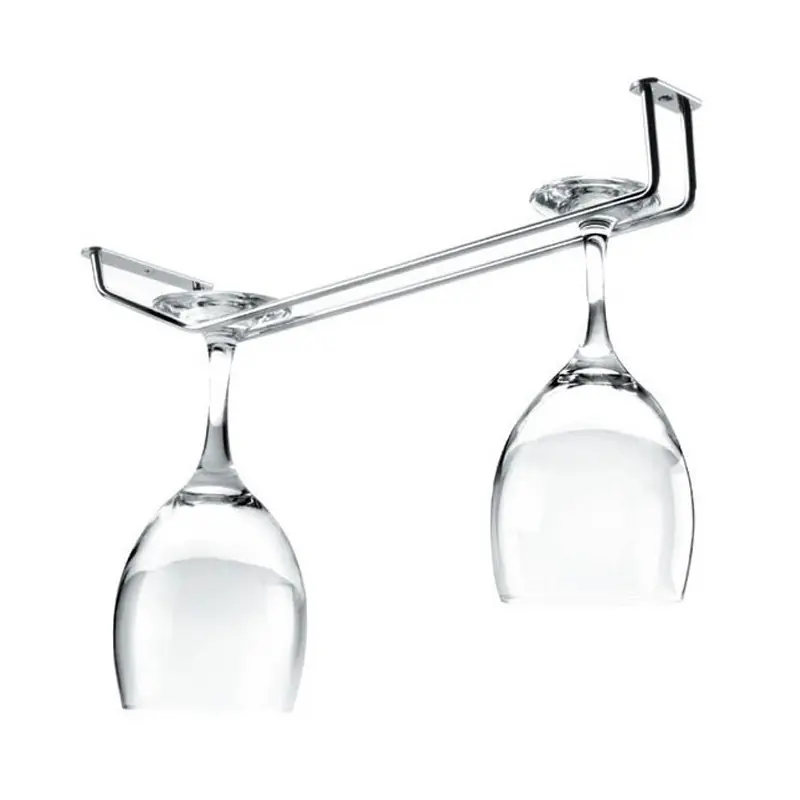 Compra Ahora Soporte colgador cromado para copas 34 x 10 cm.