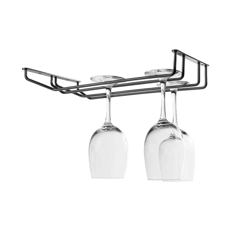 Soporte Colgador doble Negro Metalizado, Acero Inoxidable, 34 x 20 cm. Comprar En Línea