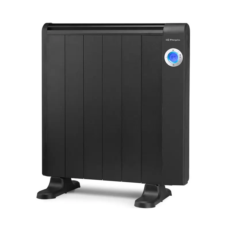 Emisor térmico 6 elementos 1000W Orbegozo RRW1005. Conexión WIFI. Sin aceite. Mando a distancia Lujoso