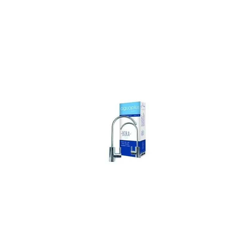 Gran Oferta Grifo 1 vía para equipos de ósmosis inversa, conexión rosca macho 7/16", presión máxima 6 bares, fabricado en acero cromado