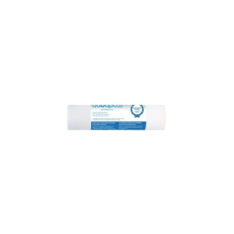 Mejor Precio Filtro para sedimentos 5 micras polipropileno, caudal máximo 1.900 l/h. Presión máxima 6 bares