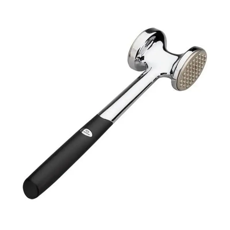 Martillo ablandador de Carne con mango de goma, 24x7x30 cm Gran Oferta