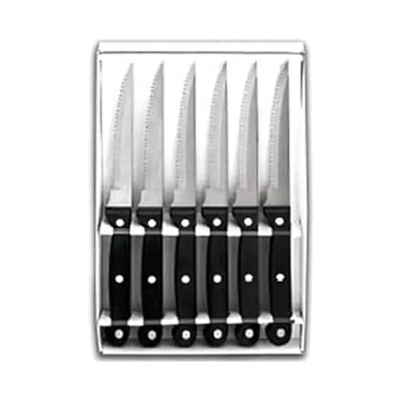 Set 6 cuchillos Chuleteros Dentados Classic Devolución Gratuita