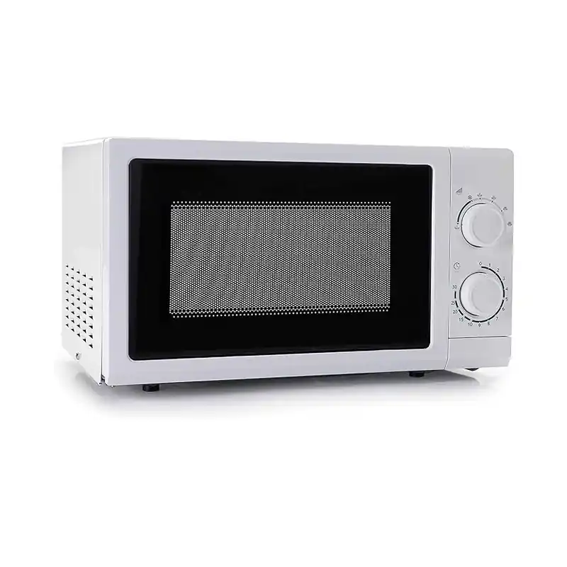 Microondas Profesional con Plato Giratorio 700 W 20 Litros -Blanco Última Versión