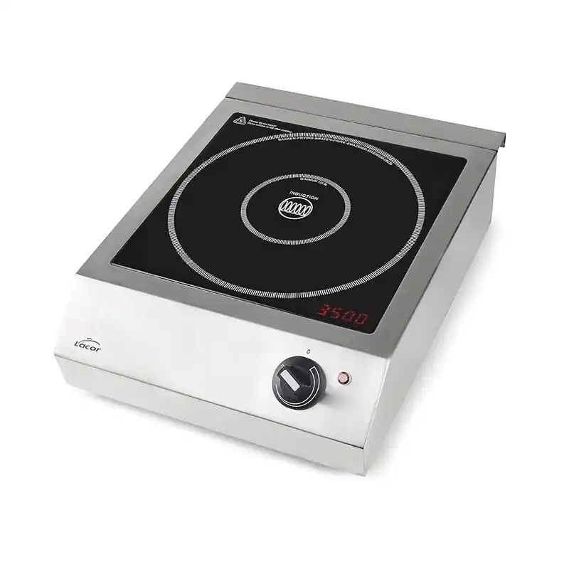 Placa Inducción Portátil, 10 Niveles de Potencia, Apta para Diámetros entre Ø12 cm y Ø28 cm, 3500W, Acero Inoxidable Comprar En Línea