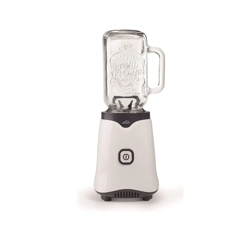Precio Reducido Batidora personal MIX & GO con jarra de cristal de 500 ml, Libre de BPA, Potencia 350 W