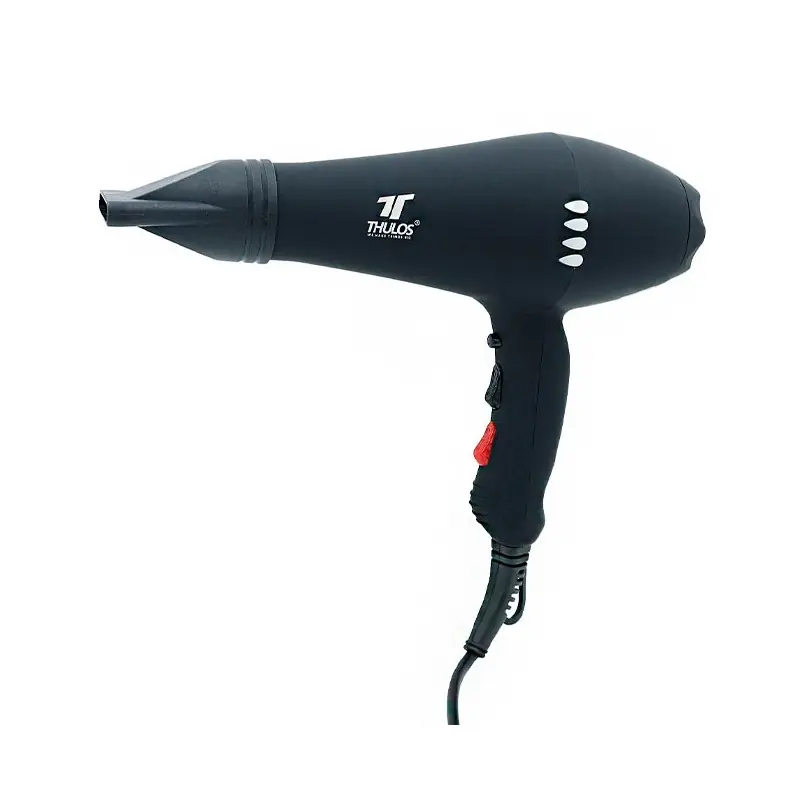 Secador de Pelo Iónico con luces LED Thulos. 2000W. Incluye difusor y concentrador. Favorito De Clientes