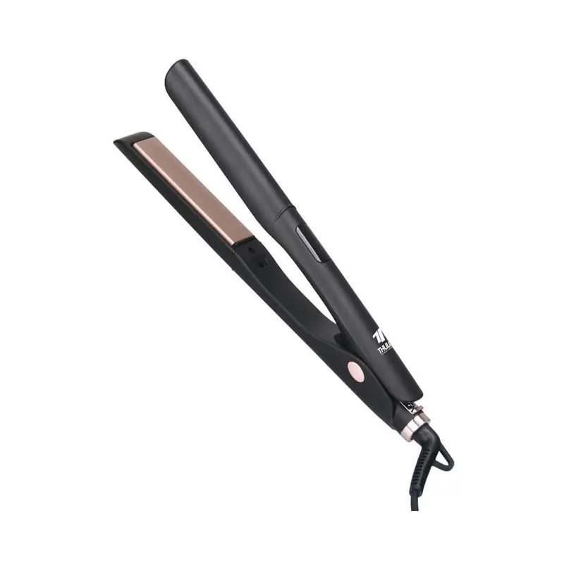 Precio Económico Plancha de pelo Thulos con pantalla LED, Revestimiento cerámico.
