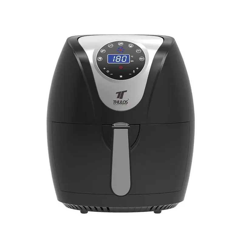 Freidora de aire sin aceite 3.2L Thulos, temporizador de hasta 30m. Potencia: 1400W. Garantía Incluida