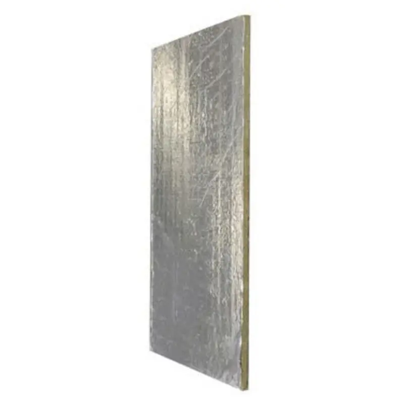 Solo Por Tiempo Limitado Panel de Lana de Roca para Chimenea 100x60x3 cm, 0,6 m2 | Aislamiento Térmico Incombustible con Aluminio y Clasificación A1
