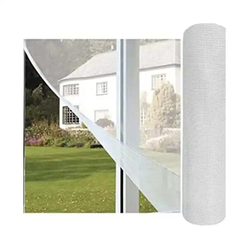 Tela de Mosquitera 100 x 300 cm | Malla Blanca para Ventana | Malla para Mosquitos Recortable | Antimosquitos 120 gr/m2 Nuevo Modelo