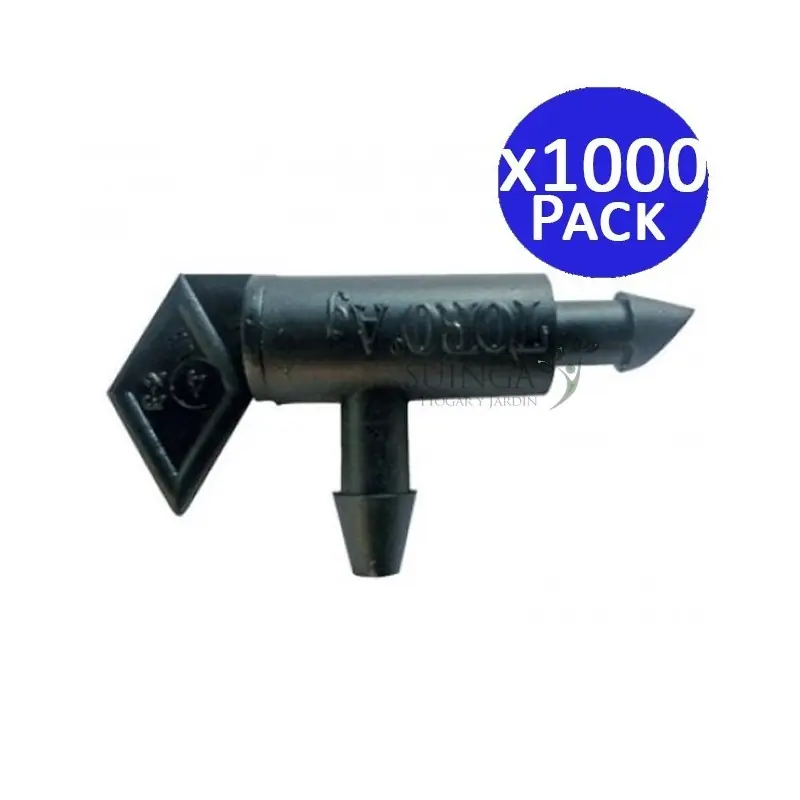 Pack 1000 Goteros de Riego Laminar 8 L/h | Gotero Caudal Fijo 8 Litros No Desmontable | Presión Recomendada 1 Bar Imprescindible (Must-Have)