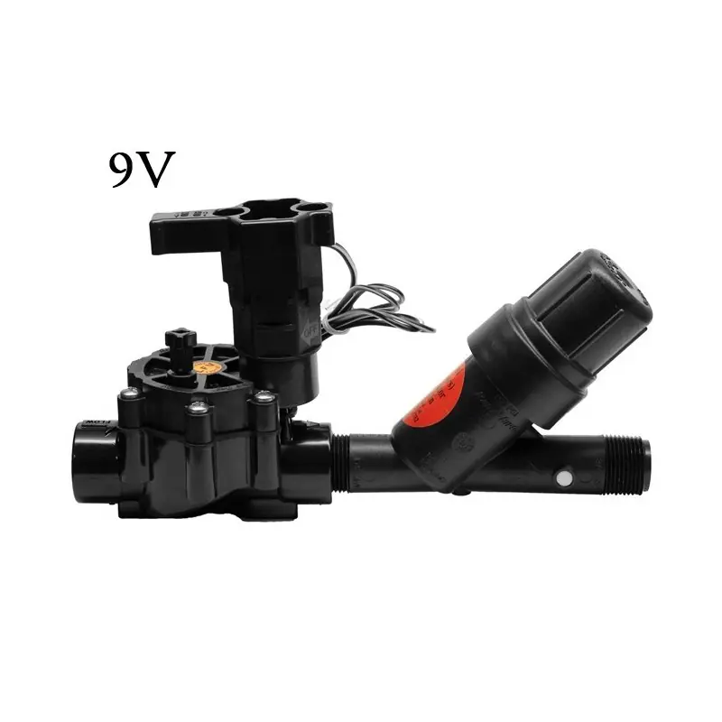 Electroválvula de riego 3/4'' 9V LFV bajo caudal + Filtro malla 3/4'' 2 bar Rain Bird Exclusivo