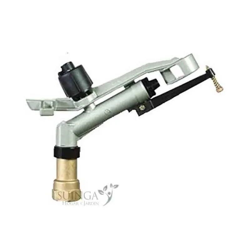 Cañón de riego K1 | Angulo de riego 360º circular | Rosca hembra 1 1/4'' | Alcance 15 a 23 metros Descuento