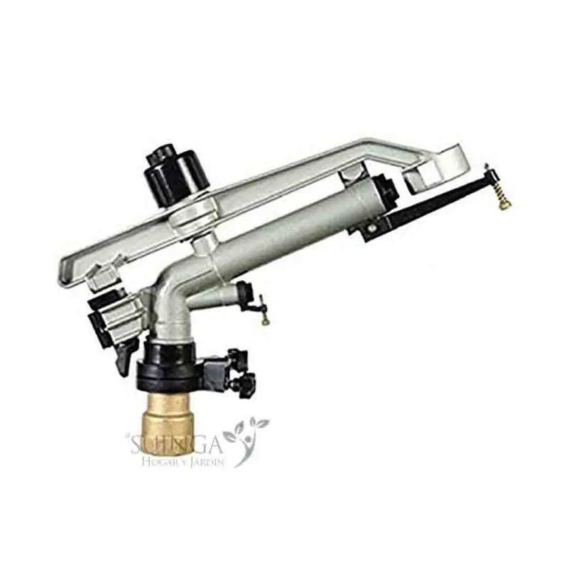 Cañón de riego Hidra | Angulo de riego ajustable | Rosca hembra 1 1/2'' | Alcance 20 a 36 metros Directo De Fábrica