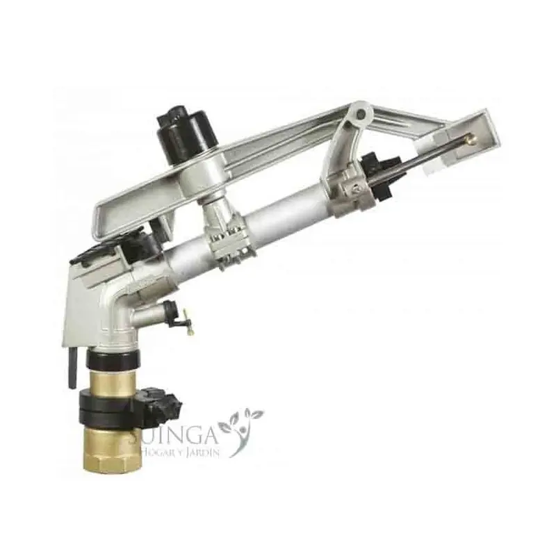 Cañón de riego Senior | Angulo de riego ajustable | Rosca hembra 2'' | Alcance 19 a 41 metros Artesanal
