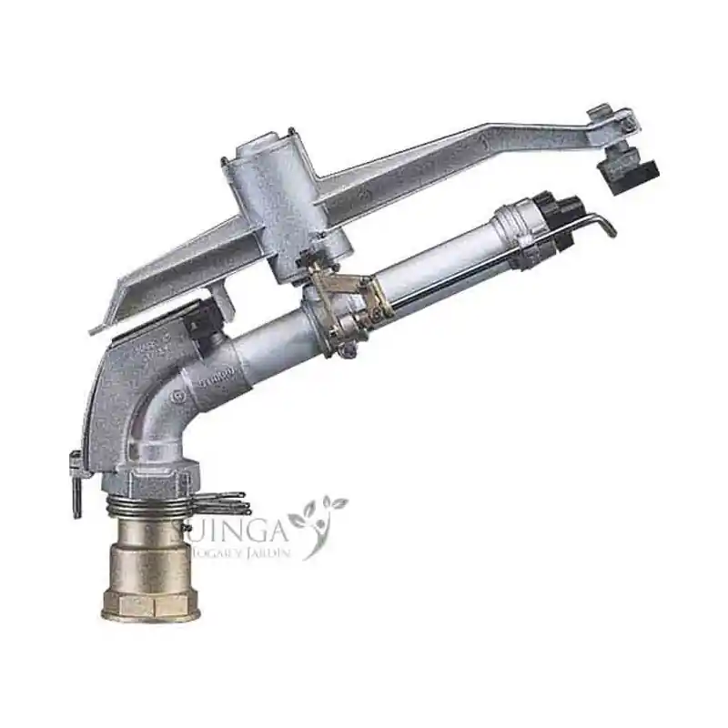 Premium Cañón de riego Syncro | Angulo de riego ajustable | Rosca hembra 2 1/2'' | Alcance 23 a 51 metros