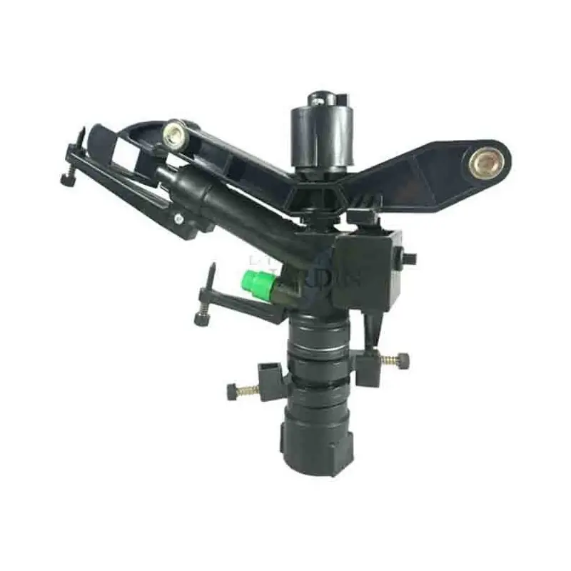 Envío Gratis Cañón de Riego KRAUS Ajustable 1", Alcance 15 a 21 Metros, Riego Profesional