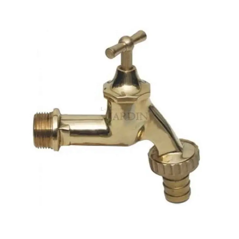 Grifo jardín decorativo latón 3/4" para riego exterior, accesorios de jardín Promoción Exclusiva