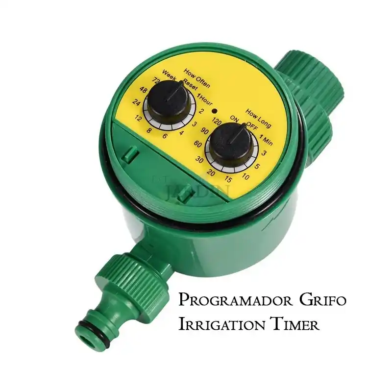 Bestseller Programador de grifo Suinga | Programador de Riego para Jardin | Temporizador de riego de 1 a 120 min por horas y dias