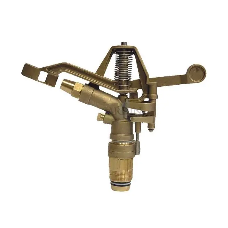 Stock Limitado Aspersor agrícola sectorial de latón 1 1/4'' - Alcance 24 a 36 metros, ideal para cultivos