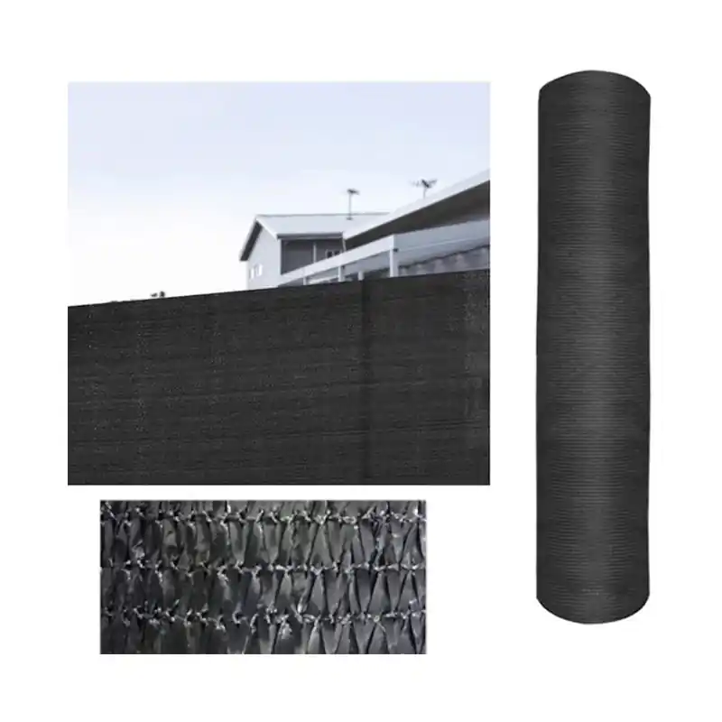 Malla de Sombreo 2x100 m | Ocultacion y Privacidad para su Terraza o Jardin | Malla Ocultacion Negra 70 g/m2 | Ocultacion 70% Envío Gratis