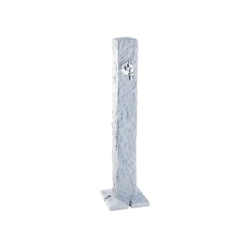 Ordenar Ahora Mismo Fuente de Jardín Granito Claro Imitación Piedra + Grifo, Altura 100 cm, Estilo Natural para Jardín