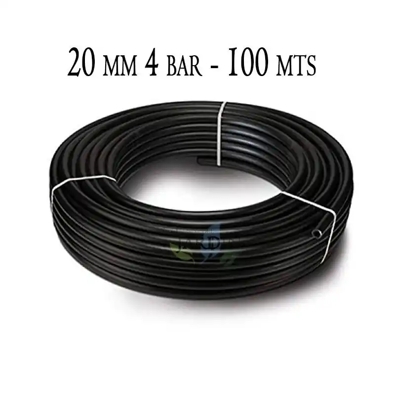 Tuberia Polietileno 20mm | Tuberia Agricola 20mm 4 bar 100 metros | Tuberia Riego 20mm | Manguera de riego 20 mm Favorito De Clientes