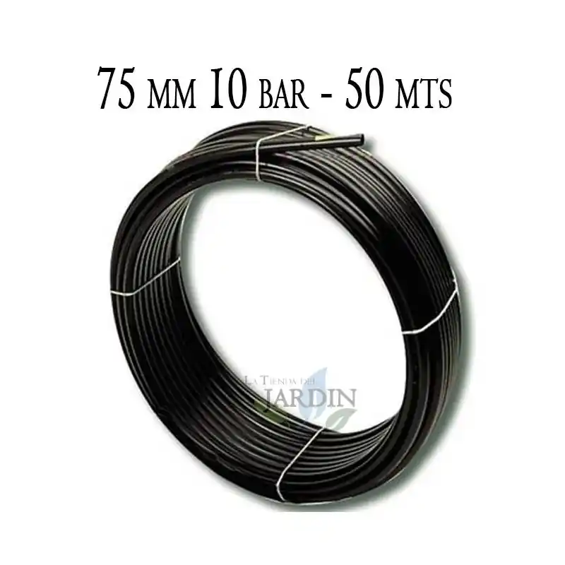 Solo Por Tiempo Limitado Tuberia Polietileno 75mm | Tuberia Agricola 75mm 10 bar 50 metros | Tuberia Riego 75mm | Manguera de riego 75 mm