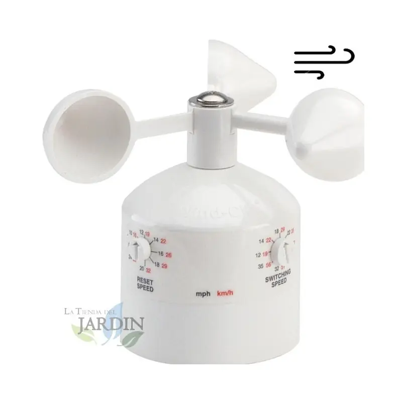 Sensor de viento Wind-Clik Hunter, monitoreo de viento para control automático de riego Precio Económico