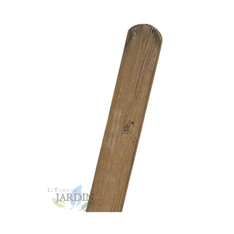 Poste de Madera con arco 80x7x7 cm | Tutor sin Punta de madera de pino | Poste para Vallas, Jardin y Plantas Última Oportunidad