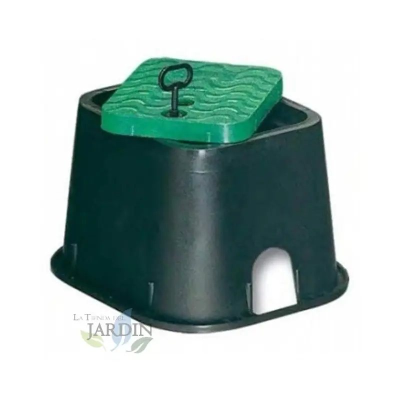 Arqueta de riego rectangular pequeña Suinga, 27x24x18 cm Lujoso