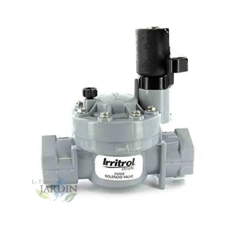 Gran Oferta Electroválvula de riego 9V Irritrol 2500MT 1'' tapa atornillada. Funciona con programadores de riego a bateria