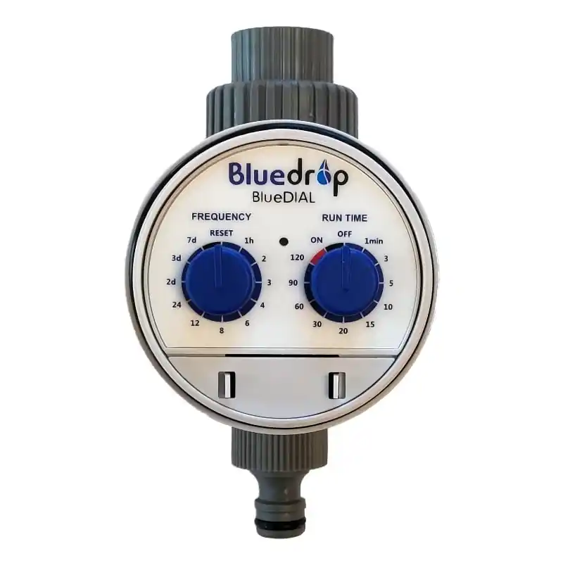 Promoción Exclusiva Programador de grifo sin presión 3/4" Bluedrop, tiempos de riego de 1 a 120 minutos, programador de grifo, control de agua, rieg