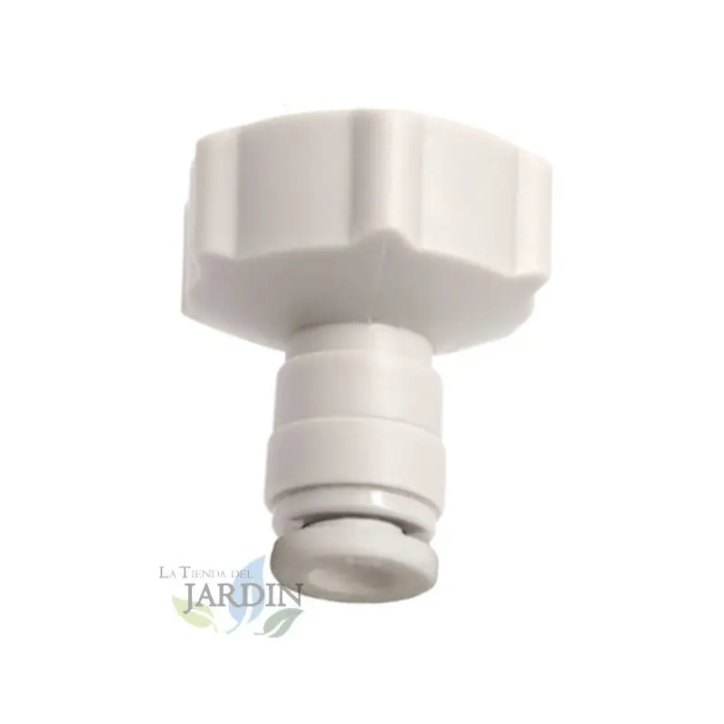 Original Adaptador grifo 3/4" hembra a tubo 3/8", accesorio para sistemas de nebulización