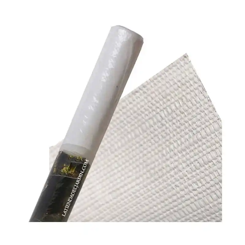Malla Antihierbas blanco 2 x 100 m, 105 gr/m2, Malla geotextil Permeable al Agua Transpirable. Protección contra Malas Hierbas Compra Hoy