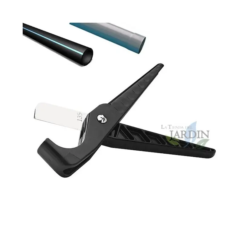 Tijera cortatubos 0 a 32 mm Polietileno y PVC ideal para corte preciso de tuberías de riego y fontanería Más Vendido