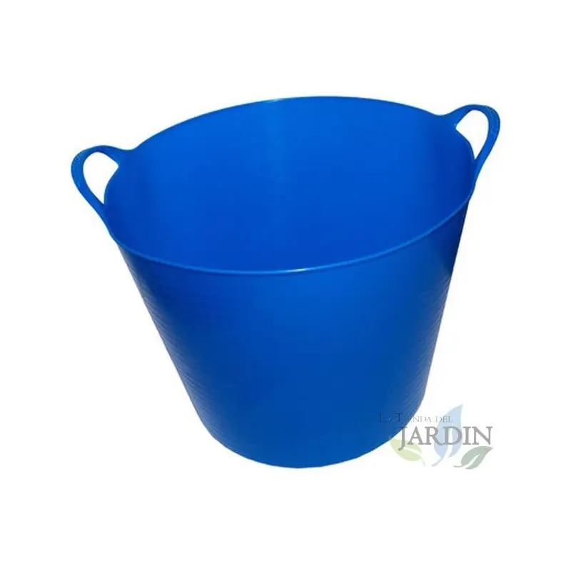 Ordena Ya Capazo Jardín Azul, 35 Litros - Perfecto para recoger hojas y desechos de jardín