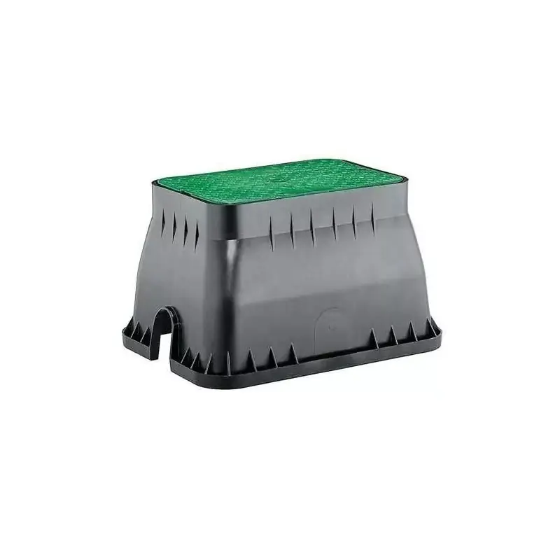 Barato Arqueta de riego rectangular Jumbo 50x64x30 cm, Caja de riego para 4-7 electroválvulas o accesorios