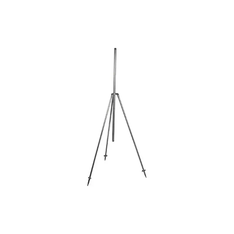 Profesional Trípode de riego de metal 1'' para aspersores, soporte ajustable con rosca para tubería 32 mm