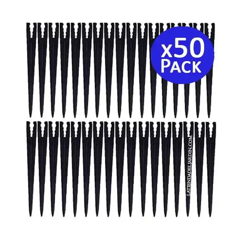Pack 50 Soporte Microtubo para Tubería y Microtubos de 3 a 7 mm Precio Rebajado