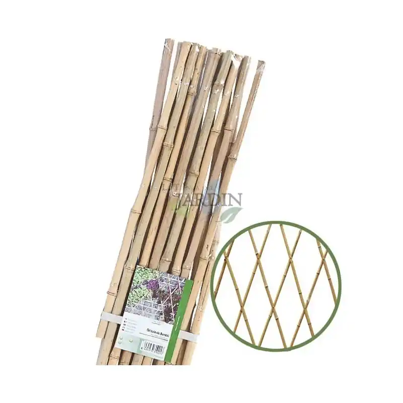 Celosia Madera 120x240 cm | Celosia de Bambu | Celosia Terraza Exterior | Celosia Extensible | Celosia Decorativa | Celosia Jard Envío Exprés
