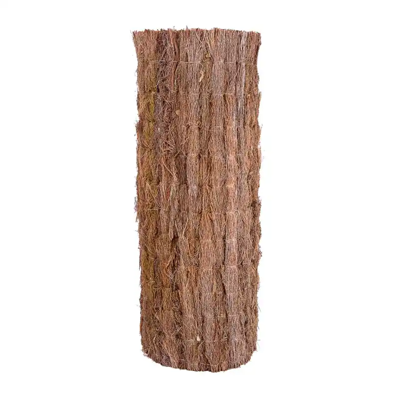Brezo Ocultación Máxima 1,80 x 3 m | Cerramiento Natural de Brezo | Valla de Ocultación 100% para Jardin y Terraza Mejor Calidad