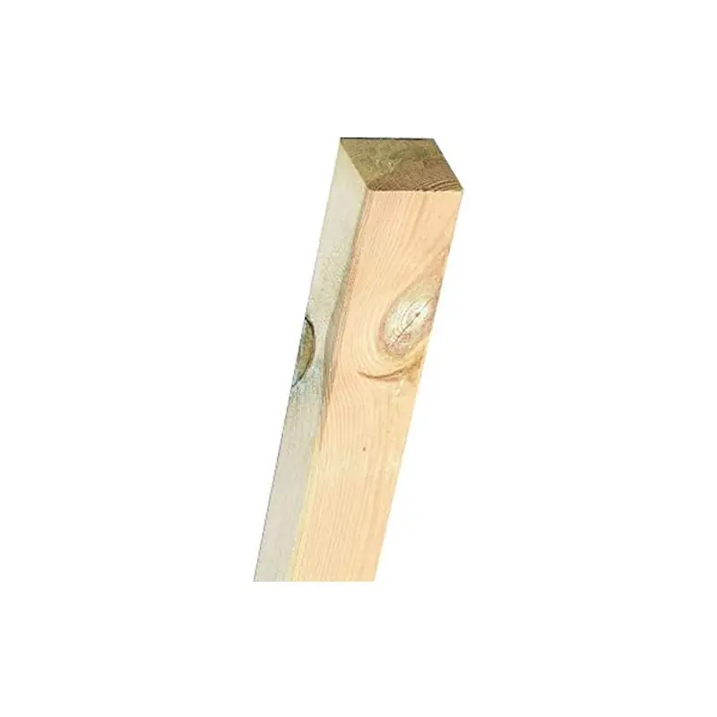 Poste de Madera cuadrado 100x9x9 cm | Tutor sin Punta de madera de pino | Postes para Vallas, Pergolas, Jardin y Plantas Garantía Incluida