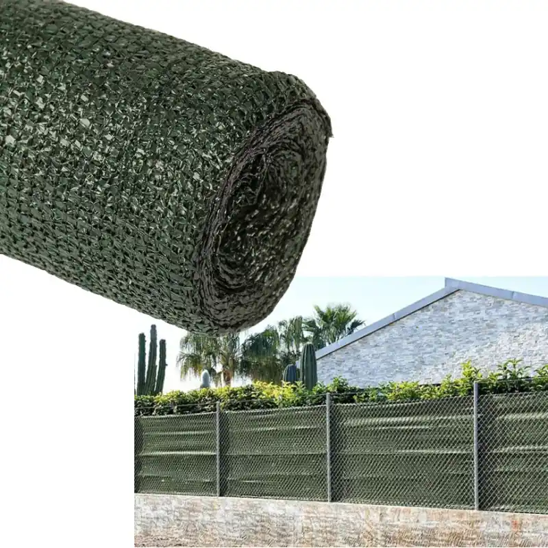 Malla de Sombreo Verde oscuro 2x50 m | Ocultacion y Privacidad para su Terraza o Jardin | Malla Ocultacion 85% 90 g/m2 Favorito De Clientes