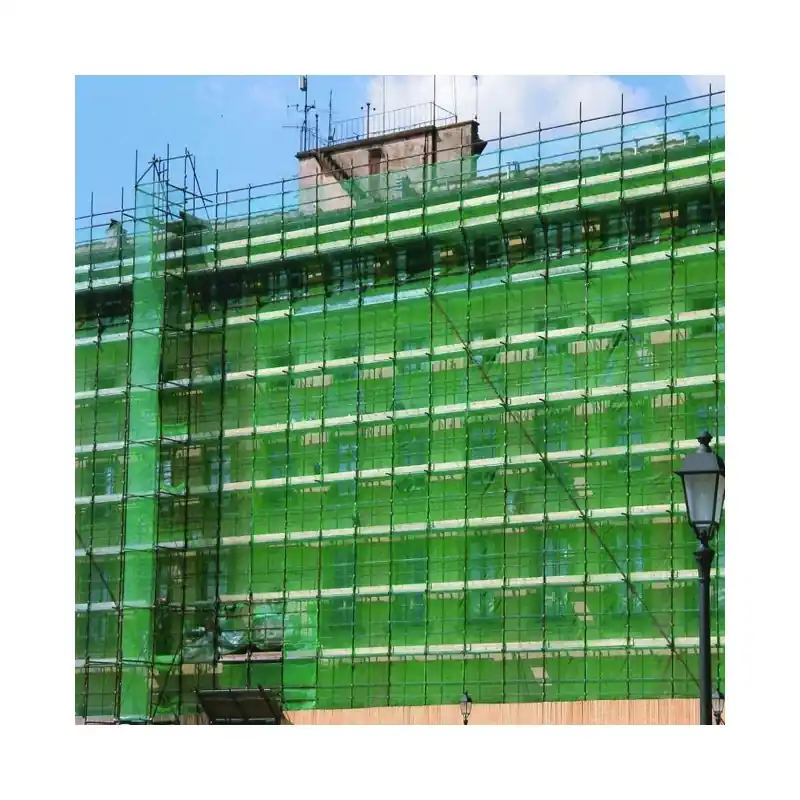 Ordena Ya Malla de protección fachada raschel 60 gr, 3 x 10 metros, color verde.